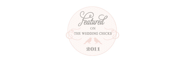 Wedding chicks badge